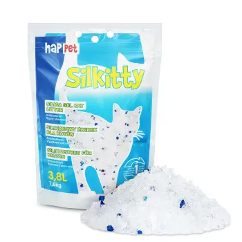 Żwirek SILKITTY Happet silikonowy 3,8l 1,6kg