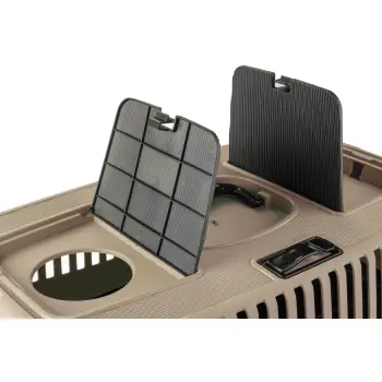 Transporter Molly M beżowy&brązowy