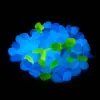 Kamienie fluorescencyjne mix L, 300g