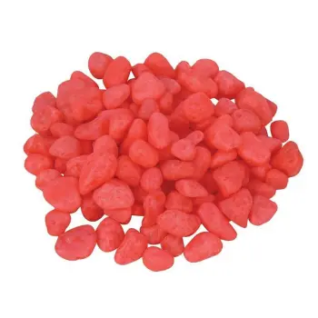 Żwirek fluor czerwony 2.5cm, 1.0kg