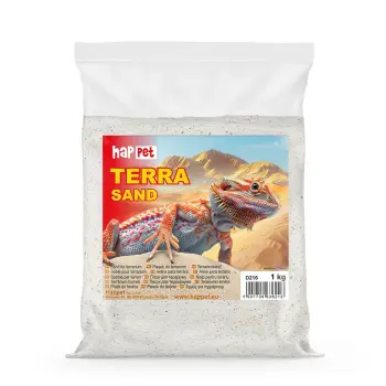 Piasek do terrarium Happet kremowy 1kg