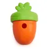 Silikonowa zabawka na przysmaki marchewka