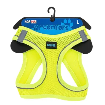 Szelki air comfort L neon lime