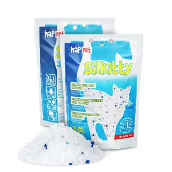 Żwirek SILKITTY Happet silikonowy 3,8l 1,6kg