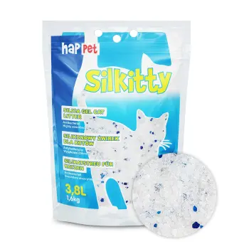 Żwirek SILKITTY Happet silikonowy 3,8l 1,6kg