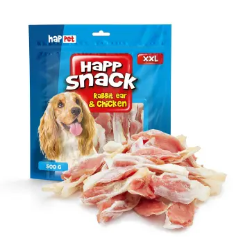 Uszy królicze z kurczakiem Happet GM71 500g