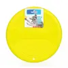 Frisbee, Dysk do rzucania silikonowy żółty 17cm