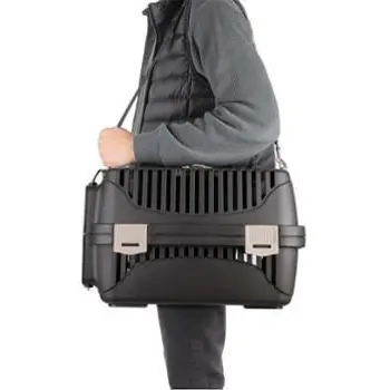 Transporter Molly M beżowy&brązowy