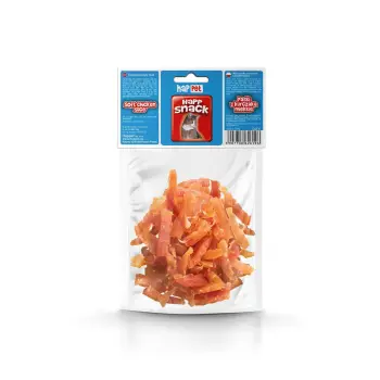 Przysmaki dla kota - paski z kurczaka miękkie 100g Happet