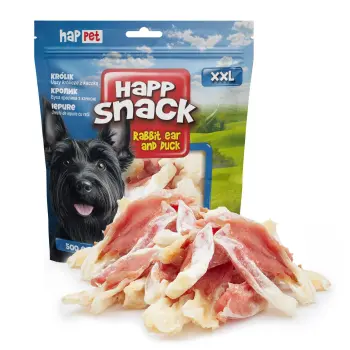 GP56 Uszy królicze z kaczką 500g