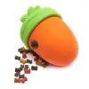 Silikonowa zabawka na przysmaki marchewka