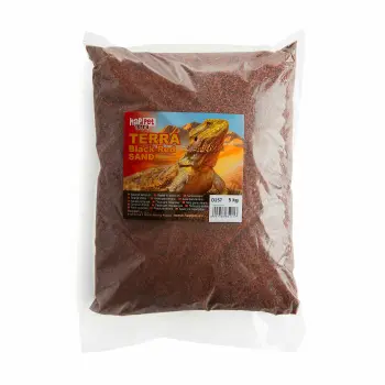 Piasek do terrarium czarno-czerwony 5 kg