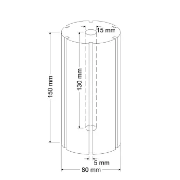 Wkład gąbka do Power Head Happet 15 cm