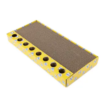 Drapak dla kota kartonowy tekturowy z naturalną kocimiętką Happet RAFIKI