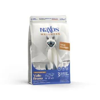 NAXOS CAT STERILIZED dla kotów sterylizowanych na bazie wołowiny, bawoła i jagnięicny 1,5 kg