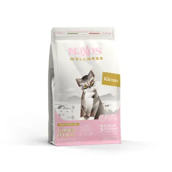 NAXOS CAT KITTEN karma dla kociąt na bazie kaczki, kurczaka i indyka 1,5 kg