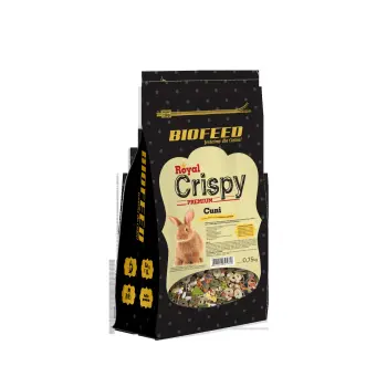 BIOFEED Royal Crispy Premium Cuni 750g - dla królików