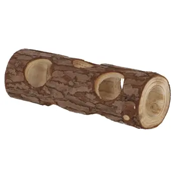 KERBL ECO Tunel dla chomika, drewniany 20cm [84257]