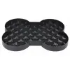 SloDog Slow Feeder Plate Miska duża kość czarna