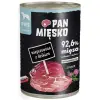 Pan Mięsko Karma mokra dla psa Wieprzowina z dzikiem puszka 400g
