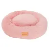 MIMIKO Pets Legowisko Shaggy okrągłe L 60cm różowe