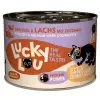Lucky Lou Lifestage Adult Drób i łosoś puszka 200g