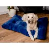 MIMIKO Pets Legowisko Shaggy prostokątne XXL 115x75cm chabrowe