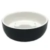 Yarro/Moderna Miska ceramiczna dla psa Slow Food Kostka czarna [Y2762]