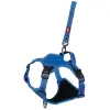 Zolux Szelki ze smyczą automatyczną Easyride XS niebieskie