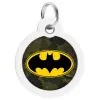 Collar WauDog Smart ID Zawieszka z QR-paszportem okrągła 3cm batman zielony