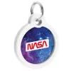 Collar WauDog Smart ID Zawieszka z QR-paszportem okrągła 3cm NASA21