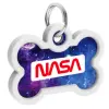Collar WauDog Smart ID Zawieszka z QR-paszportem kość 4x3cm NASA21