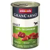 Animonda GranCarno Adult Rind Entenherzen Wołowina + Serca kacze puszka 400g