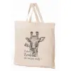 Torba bawełniana 38x42x10cm Zwierzaki - żyrafa