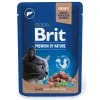 Brit Premium By Nature Cat Sterilised Liver sos saszetka 100g