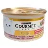 Gourmet Gold Łosoś i kurczak w sosie 85g