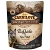 Carnilove Dog Buffalo & Rose Petals - bawół i płatki róży saszetka 300g