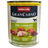 Animonda GranCarno Adult Rind Kaninchen Krautern Wołowina + Królik z Ziołami puszka 800g
