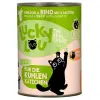 Lucky Lou Lifestage Kitten Drób i wołowina puszka 400g