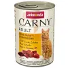 Animonda Carny Adult Wołowina, Kurczak + Kacze serca puszka 400g