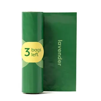 Earth Rated Woreczki ekologiczne do zbierania odchodów 21x15szt lawendowe