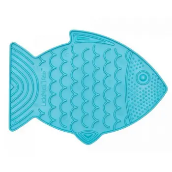 LickiMat Classic Felix Rybka fale miękka turkusowa