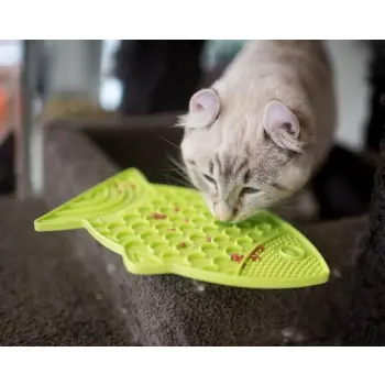 LickiMat Classic Felix Rybka fale miękka zielona