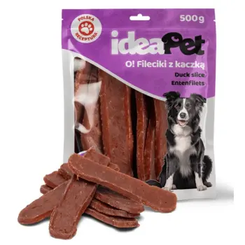 IdeaPet Fileciki z kaczką 500g