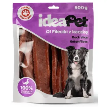 IdeaPet Fileciki z kaczką 500g