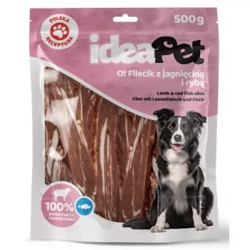 IdeaPet Fileciki z jagnięciną i rybą 500g