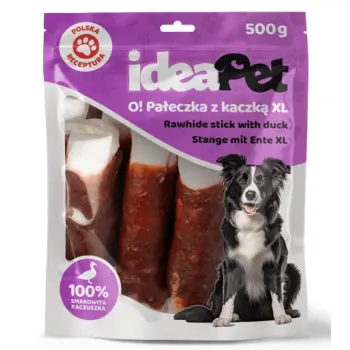 IdeaPet Pałeczka z kaczką XL 500g