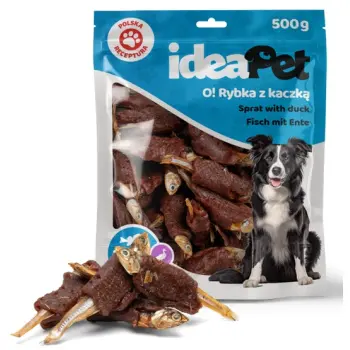 IdeaPet Rybka z kaczką 500g