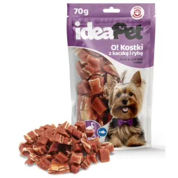 IdeaPet O! Kostka z kaczką i rybą 70g