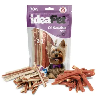 IdeaPet O! Kaczka i ryba mix 70g
